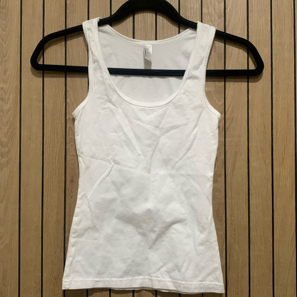 American Apparel White Tank